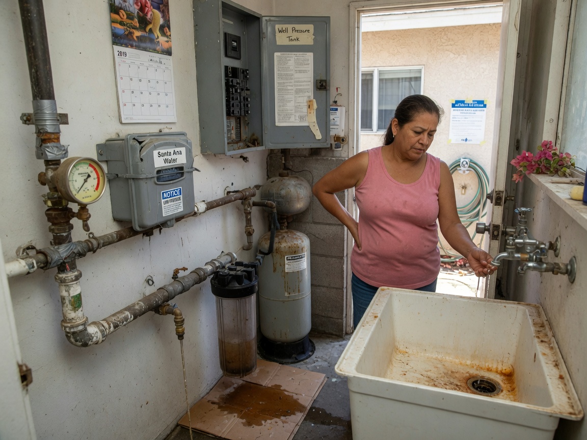 Common Causes of Low Water Pressure in Santa Ana Homes