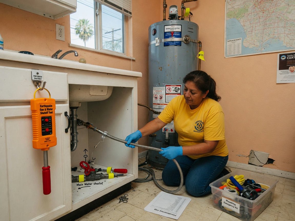 Earthquake Ready Tips for Home Plumbing in Santa Ana