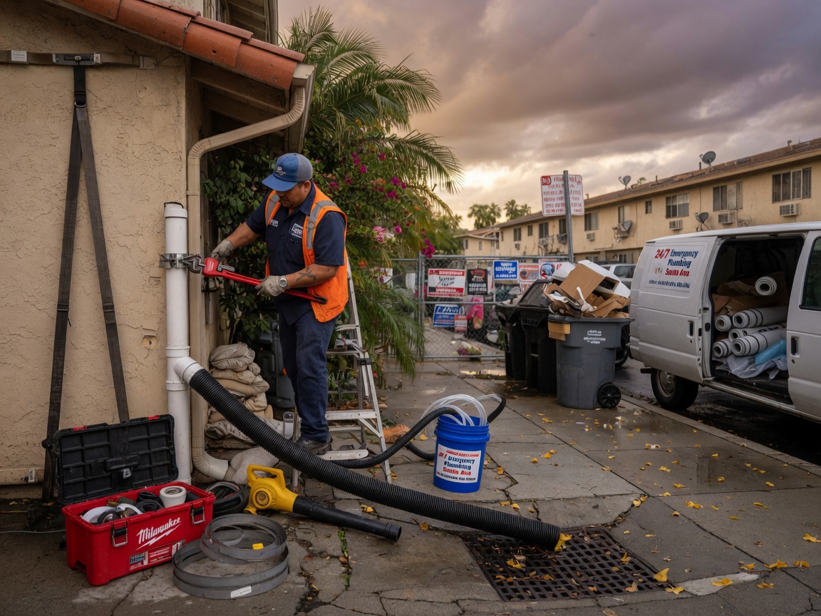 Emergency Plumbing in Morning Sunwood, CA