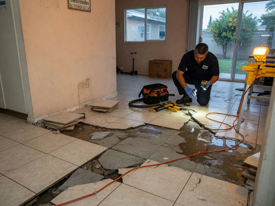 What Santa Ana Residents Should Know About Slab Leaks