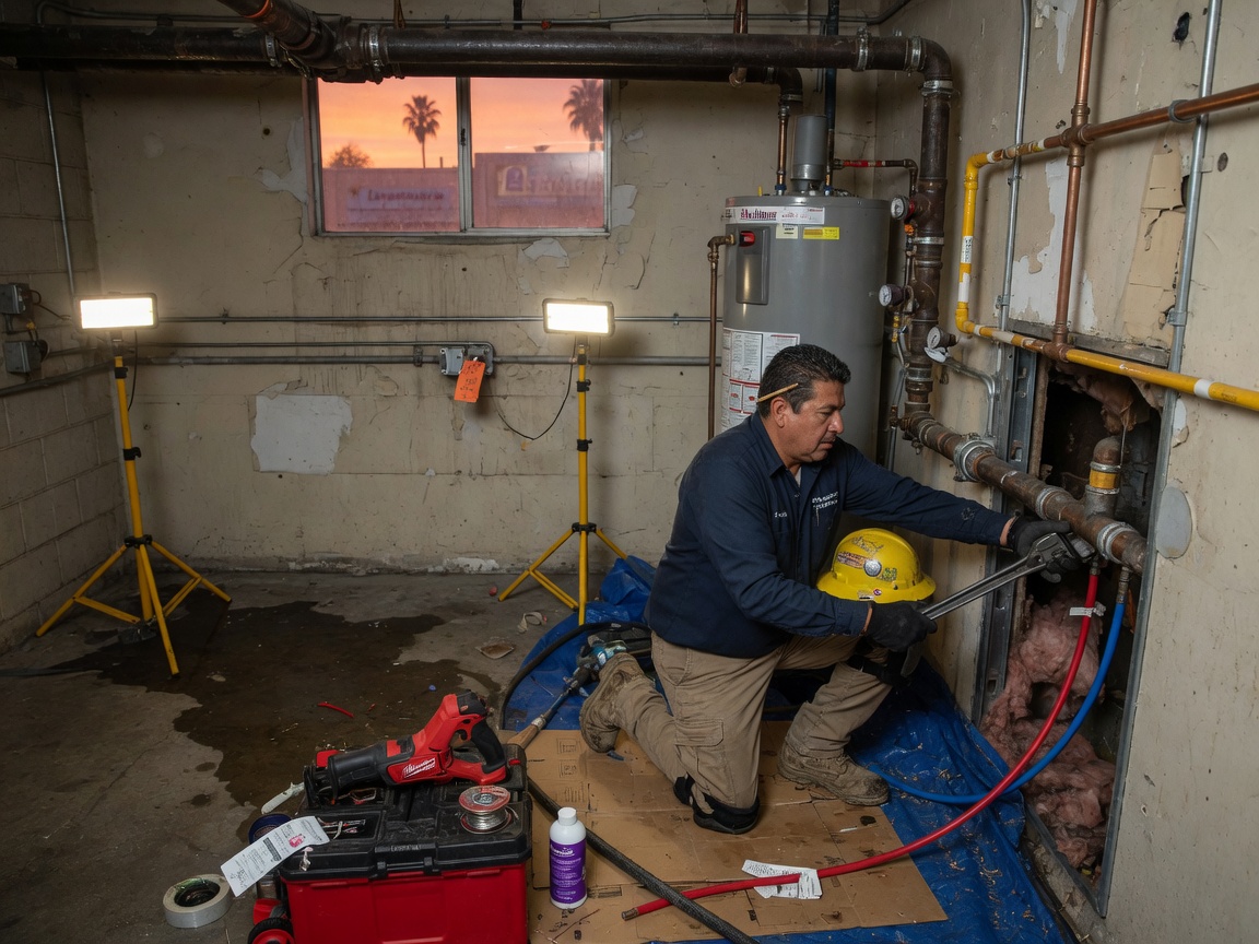 Emergency Plumbing in Fountain Valley, CA