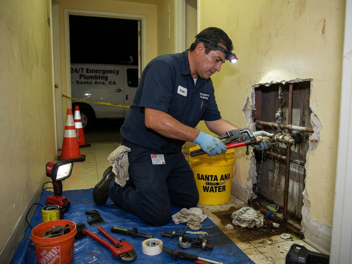 Emergency Plumbing in Santa Ana, CA