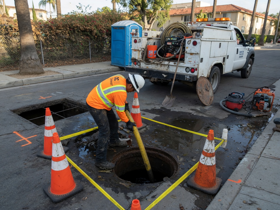 Sewer Repair in Santa Ana, CA